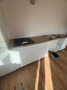 Photo de galerie - Pose et montage d’une cuisine 