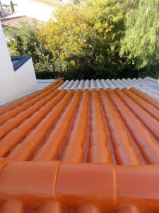 Photo de galerie - Résigne d'étanchéité imperméable spéciale toiture.