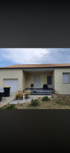 Photo de galerie - Fin de ma réalisation du nettoyage de la toiture et la façade ainssi que la peinture complete de l'habitation ( peinture professionelle couleur sable).