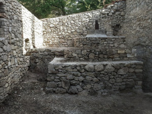 Photo de galerie - Rénovation d'un vieux moulin en pierres 