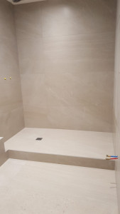 Photo de galerie - Salle de bain / carreaux 60x120 