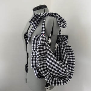 Photo de galerie - Sac réalisé seul à la machine à coudre.