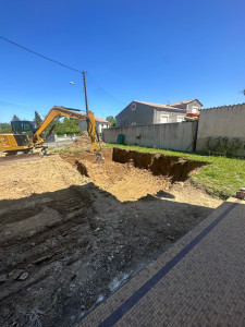 Photo de galerie - Préparation pour une piscine 