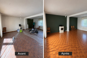 Photo de galerie - Salon repeint 