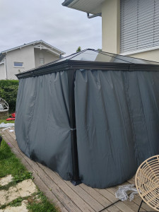 Photo de galerie - Montage pergola 