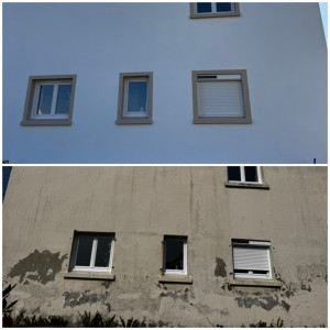 Photo de galerie - Traitement de salpêtre, et ravalement de la façade