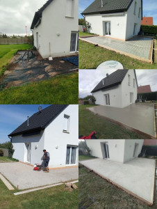 Photo de galerie - Dalle en béton 