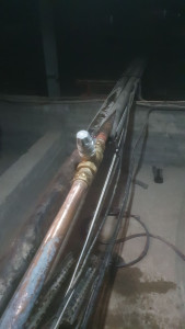 Photo de galerie - Modifications plomberie sur reso cuivre 