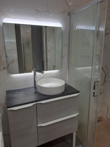 Photo de galerie - Rénovation complète sdb 