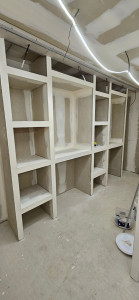 Photo de galerie - Création de dressing placo