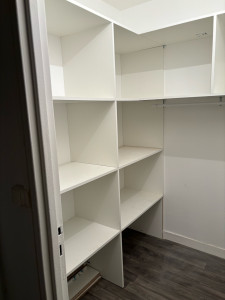 Photo de galerie - Création dressing sur mesure