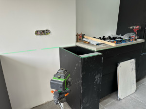 Photo de galerie - Pose d’une cuisine