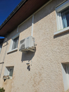 Photo de galerie - Remise en sercice d'une pompe a chaleur Bi-split Thermor