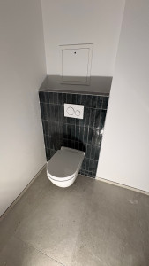 Photo de galerie - Montage toilettes 