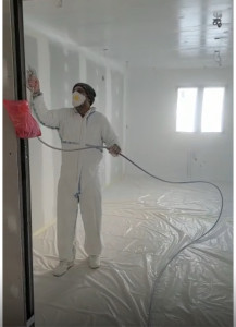 Photo de galerie - Gros chantier au pistolet 