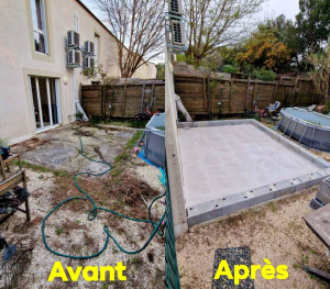 Photo de galerie - Réalisation de carrelage extérieur 