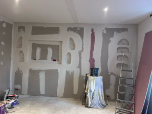 Photo de galerie - Placo et bande