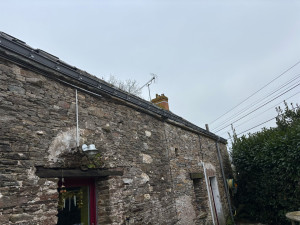 Photo de galerie - Réalisation Gouttière Nantaise Zinc 