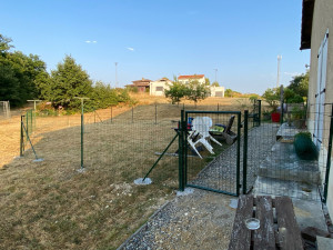 Photo de galerie - Pose portillon et grillage 