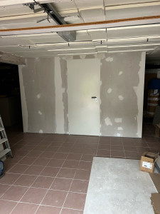 Photo de galerie - Création d’une pièce chaufferie 