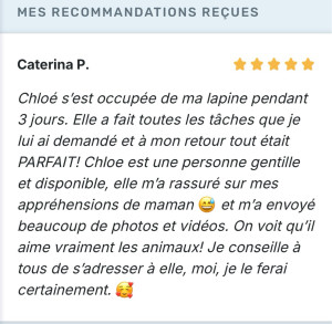 Photo de galerie - Garde animaux