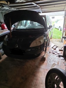 Photo de galerie - Rotule de direction + vidange Scenic 2 