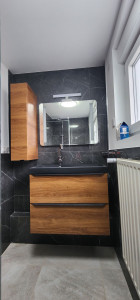 Photo de galerie - Installation d'une salle de bain entièrement réalisée par mes soins