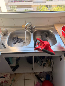 Photo de galerie - Débouchage évier 