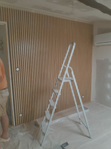 Photo de galerie - Habillage de murs 