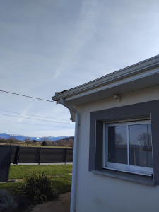 Photo de galerie - Nettoyage dex chéneaux 