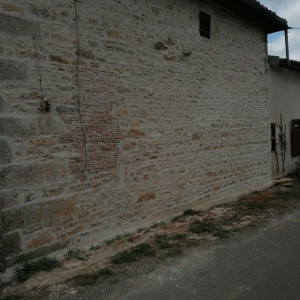 Photo de galerie -  jointage et grattage fini 