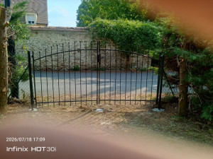 Photo de galerie - J ai monté ce portail de 3m