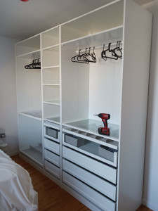 Photo de galerie - Dressing IKEA 