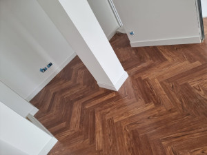 Photo de galerie - Pose de parquet