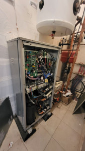Photo de galerie - Remise en service pompe a chaleur 