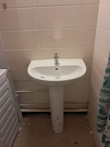 Photo de galerie - Remplacement lavabo