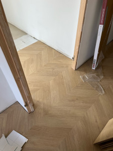 Photo de galerie - Pose de parquet, flottant