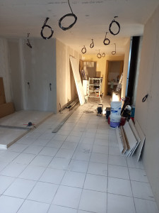 Photo de galerie - Remise en état d un local commercial. 