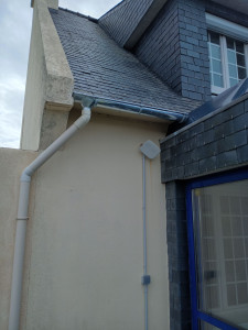 Photo de galerie - Après le remplacement de la gouttière 