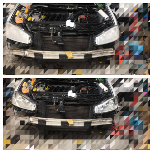 Photo de galerie - Polissage de Phares.
Et aplication de vernis pour une protection plus durable 