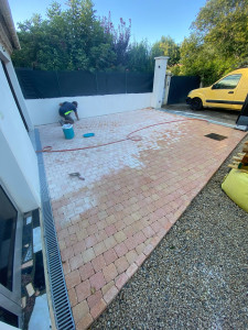 Photo de galerie - Parking en pavée 