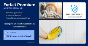Photo de galerie - Forfait ménage.