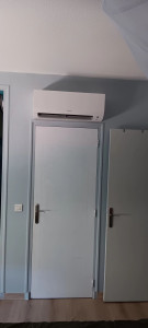 Photo de galerie - Installation et mise en service d'un bisplit daikin à Salaise-sur-Sanne 