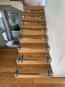 Photo de galerie - Pose de parquet - Revêtement de sol