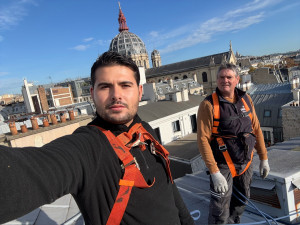 Photo de galerie - Sur les toits parisien