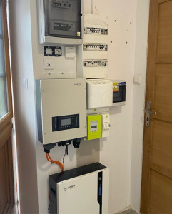 Photo de galerie - Installation d’une batterie de stockage 