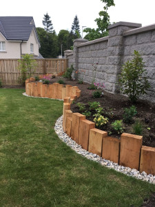 Photo de galerie - Voici un exemple de jardin que j’ai pu réalisé, tonte , agencement 