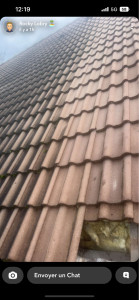 Photo de galerie - Nettoyage de toiture et façade 