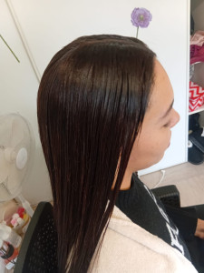 Photo de galerie - Tissage effet naturel 