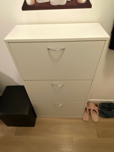 Photo de galerie - Meuble Chaussures 3 portes